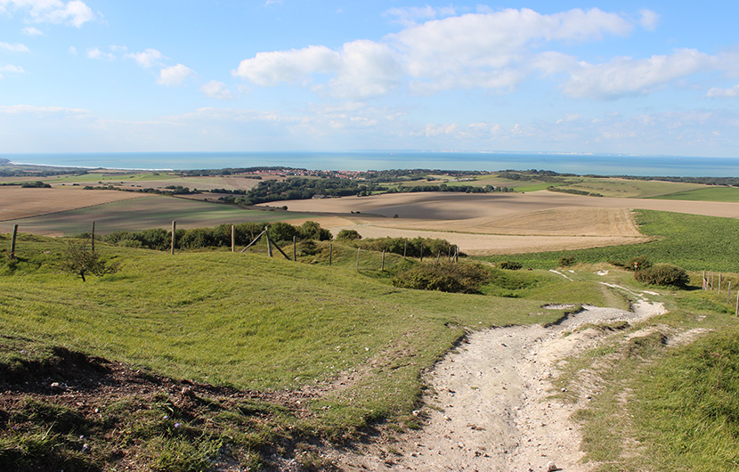 Vue depuis le Mont de Couple, un des deux sites du projet du PNR des Caps et Marais d’Opale © PNRCMO Vue depuis le Mont de Couple, un des deux sites du projet du PNR des Caps et Marais d’Opale © PNRCMO