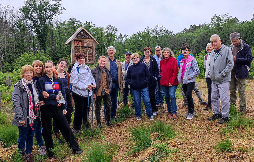 Randonnée inaugurale Bois de l'Espèr ©Commune de Jaure
