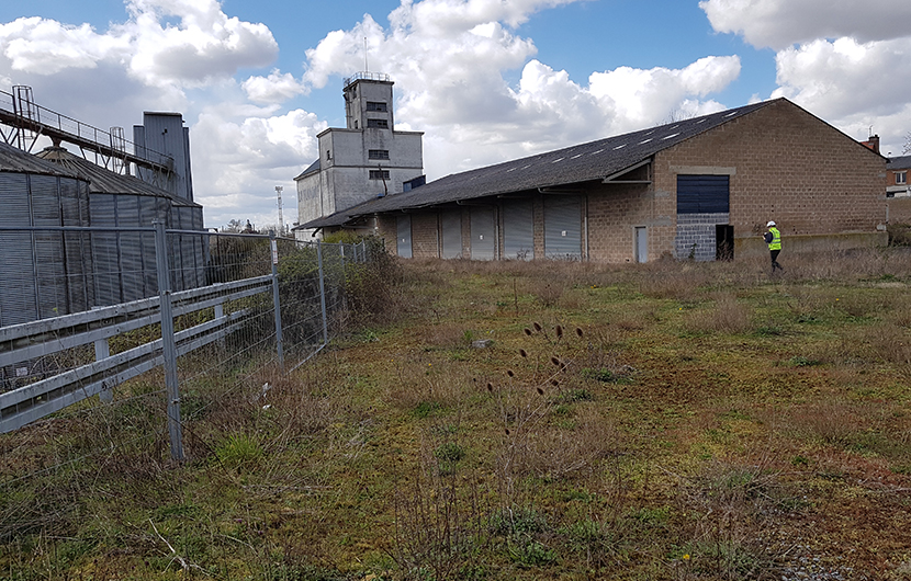 Silos avant travaux, 2023 © Mairie Hazebrouck